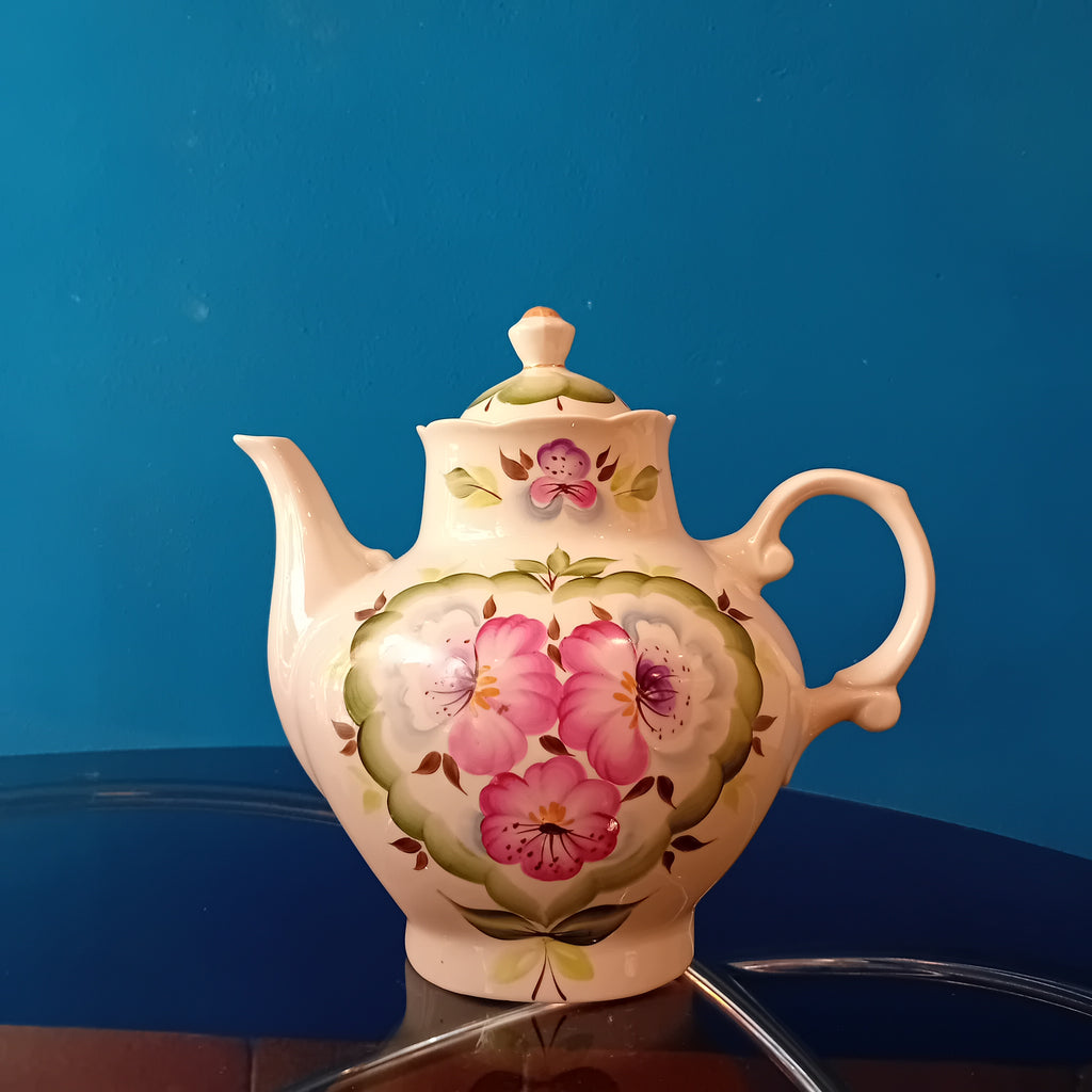 Teiera in porcellana - manifattura Polacca