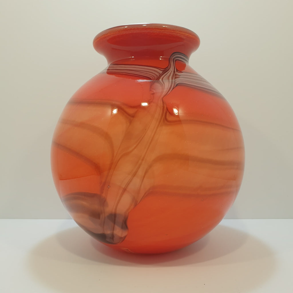 Vaso in vetro in doppia fusione