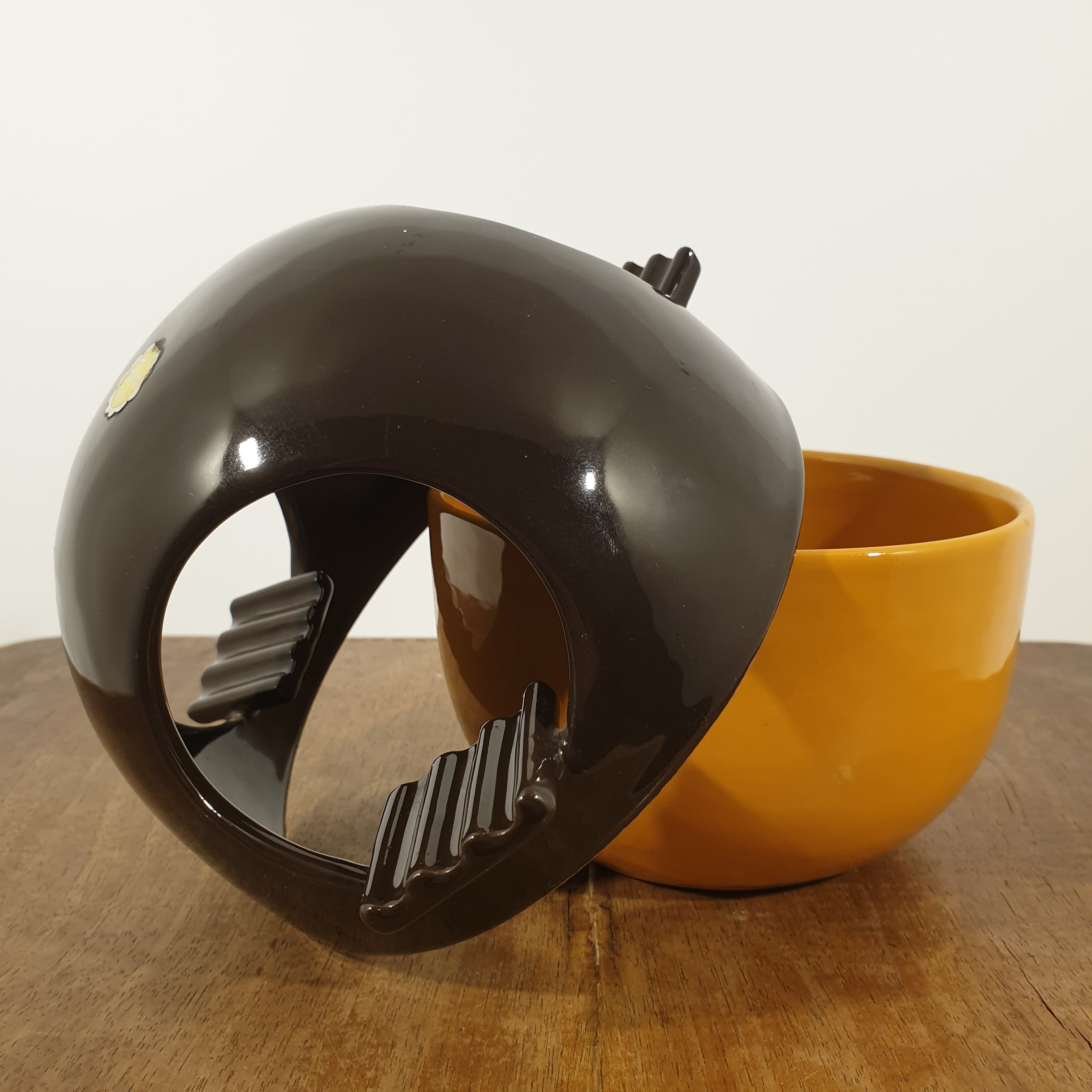 Portacenere in ceramica Rometti
