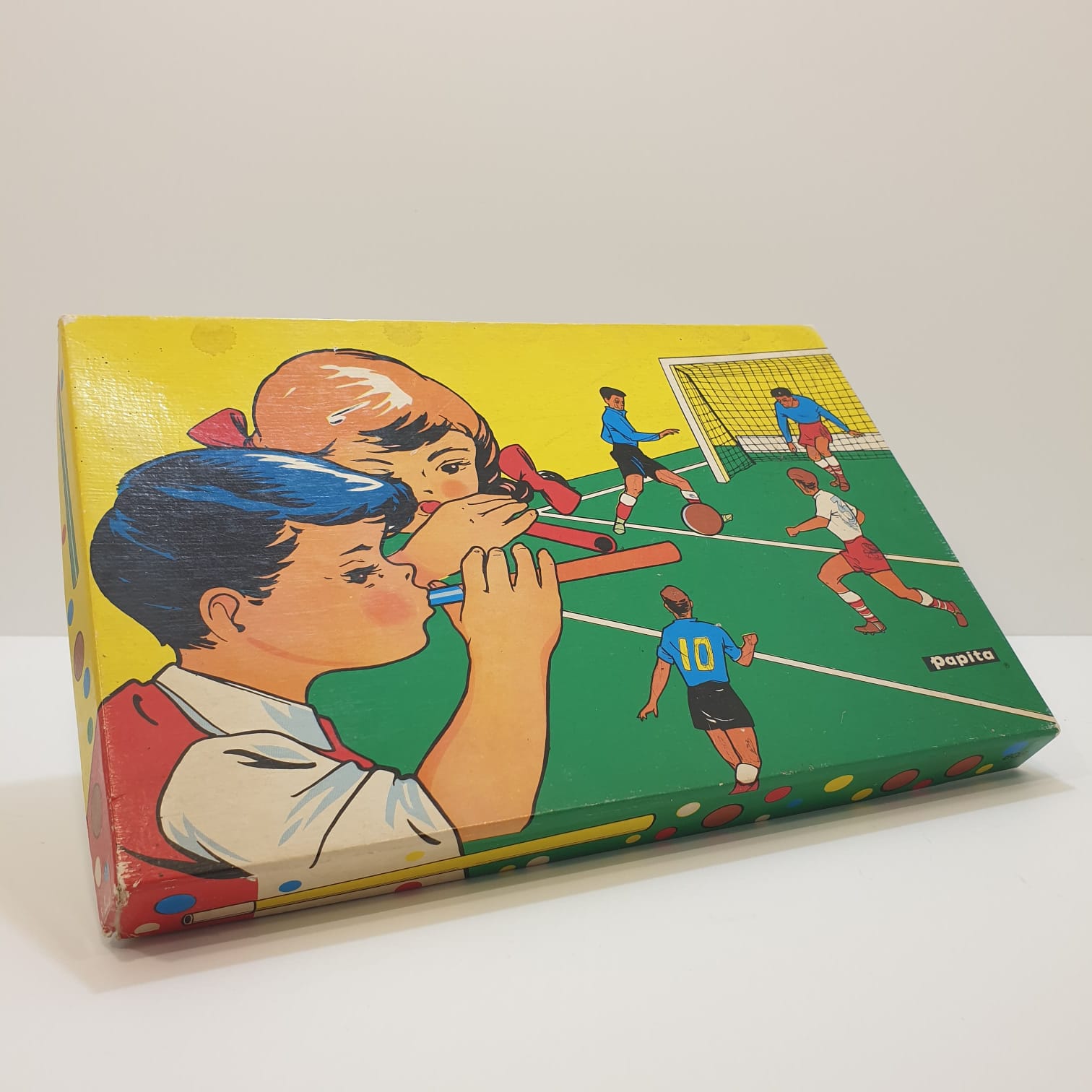 Gioco in scatola "Blaas-voetbal"