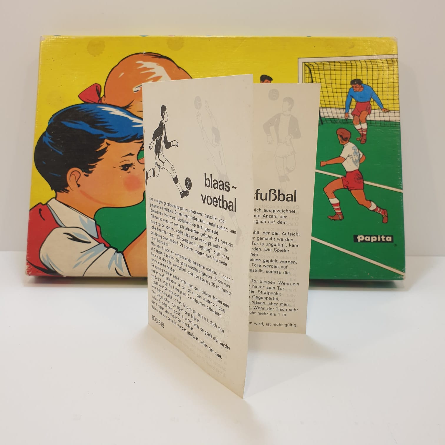 Gioco in scatola "Blaas-voetbal"
