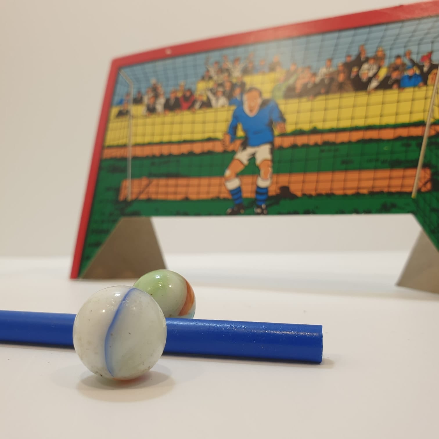 Gioco in scatola "Blaas-voetbal"