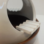 Portacenere in ceramica Rometti Italy