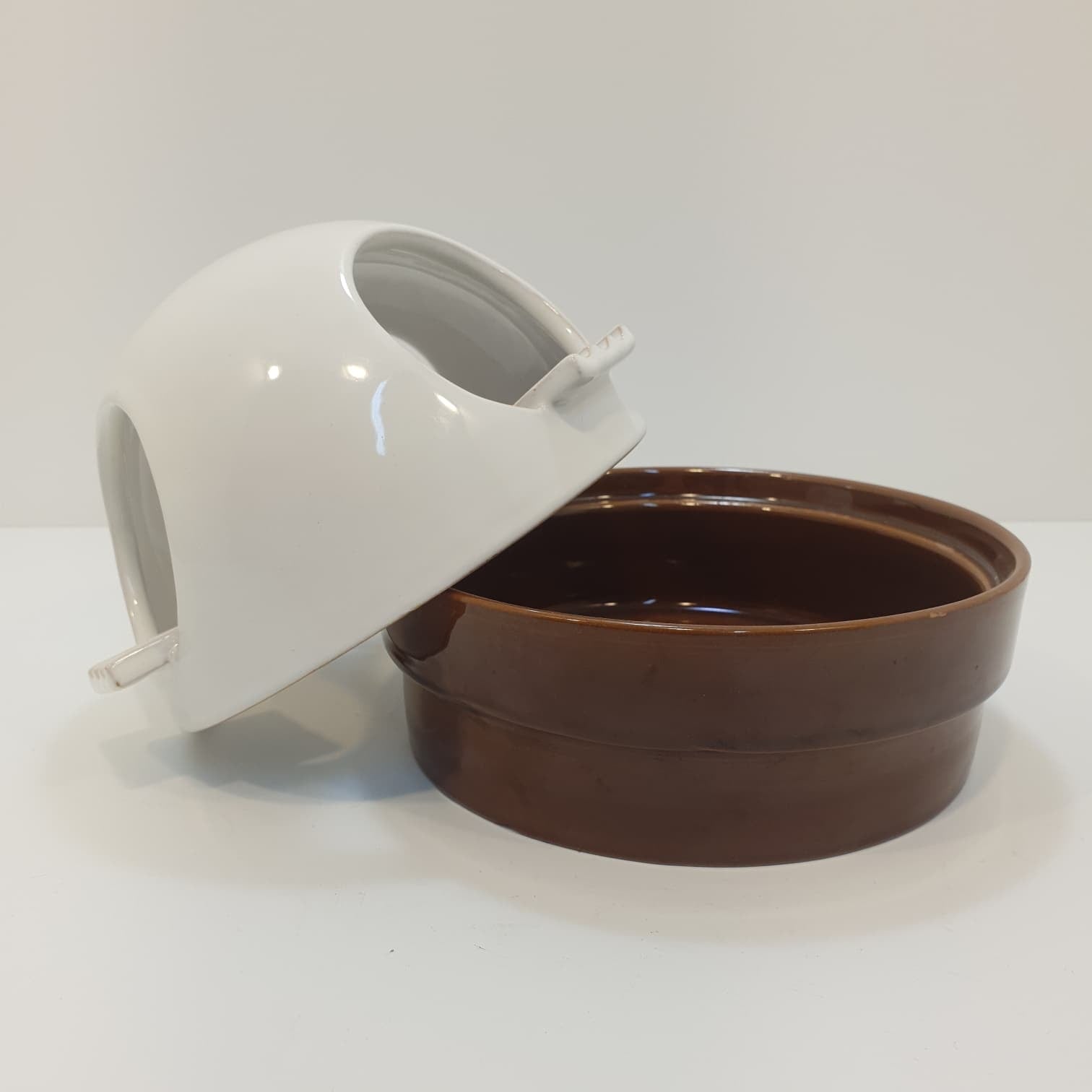 Portacenere in ceramica Rometti Italy