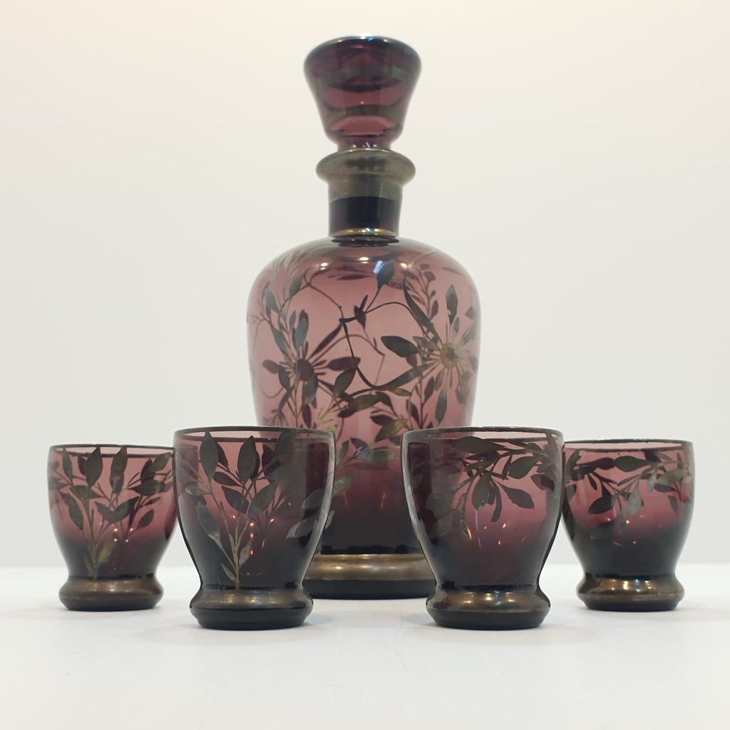 Set per rosolio - prima metà Novecento