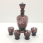 Set per rosolio - prima metà Novecento