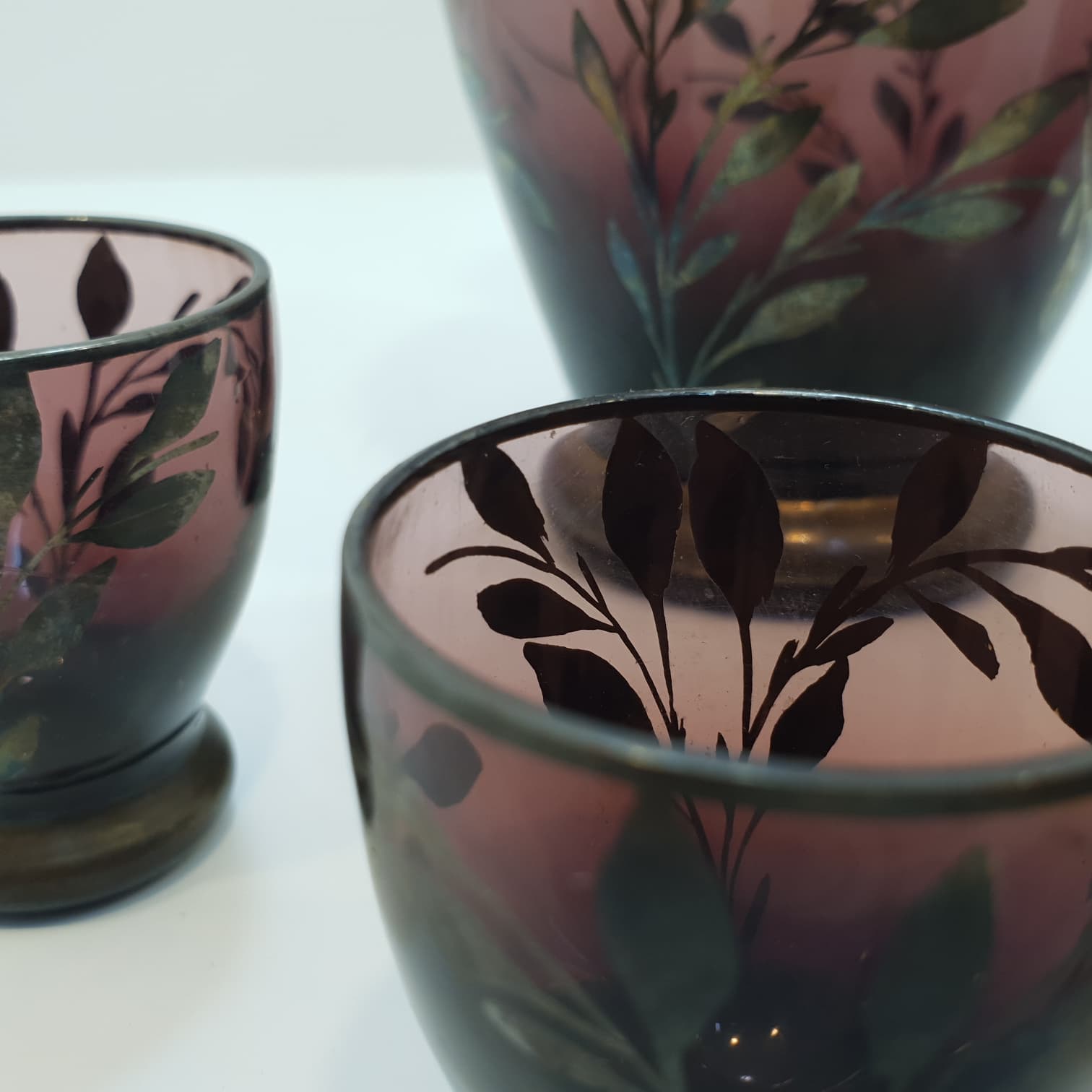 Set per rosolio - prima metà Novecento