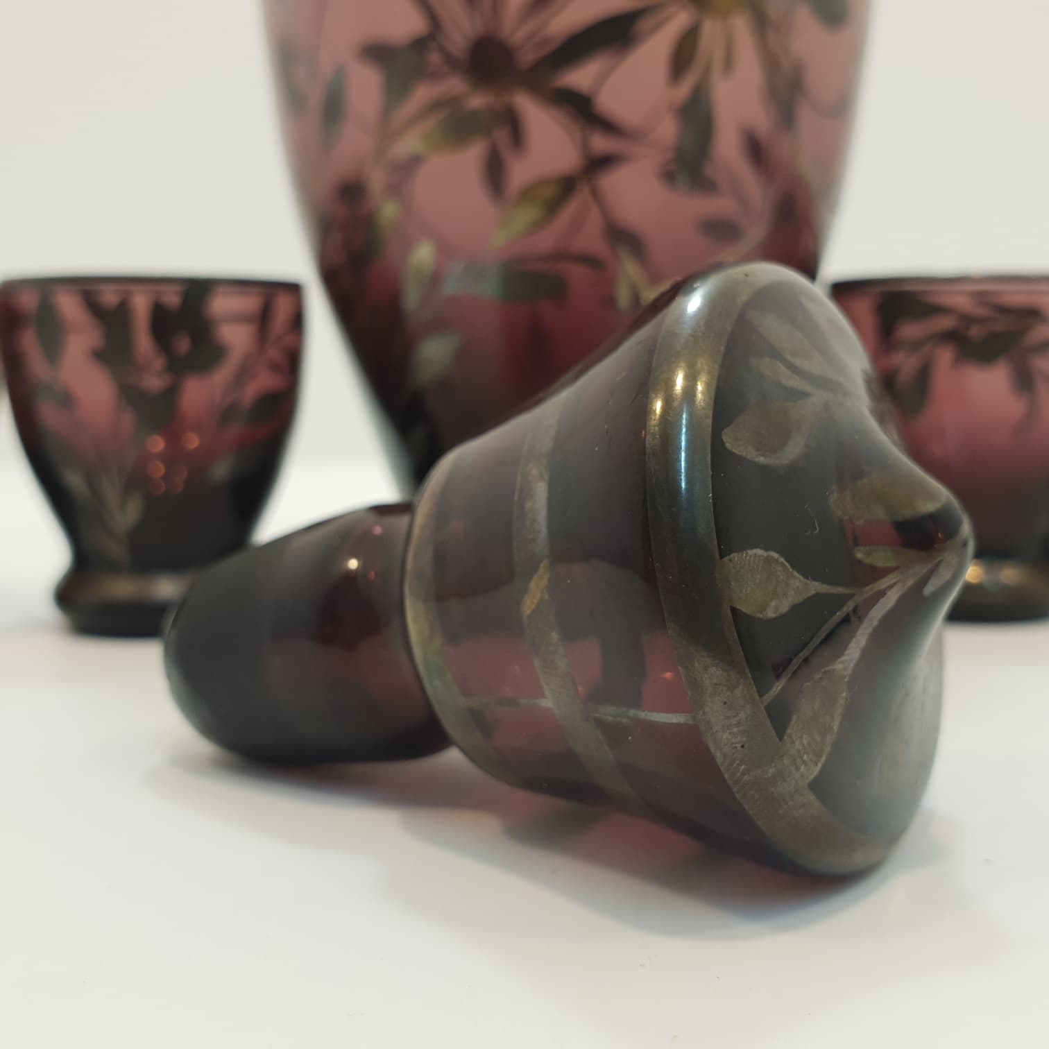Set per rosolio - prima metà Novecento