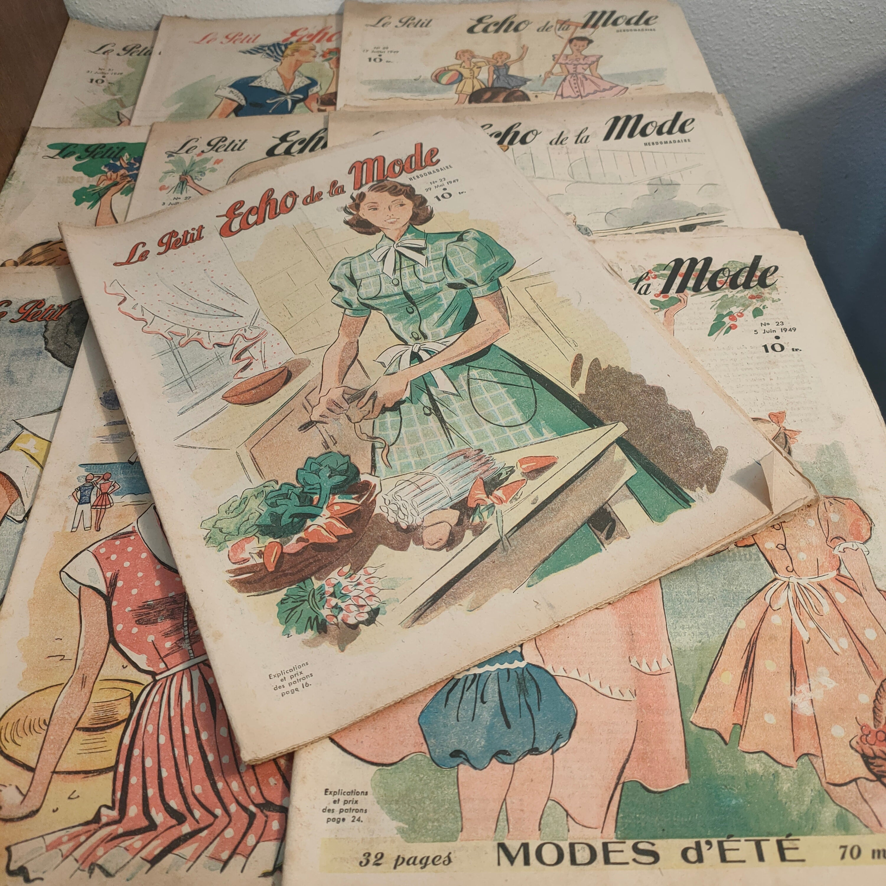 Le Petit Echo de la Mode, nn. 22-31 1949