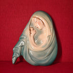 Madonna con bambino in ceramica. Italia, 1940s
