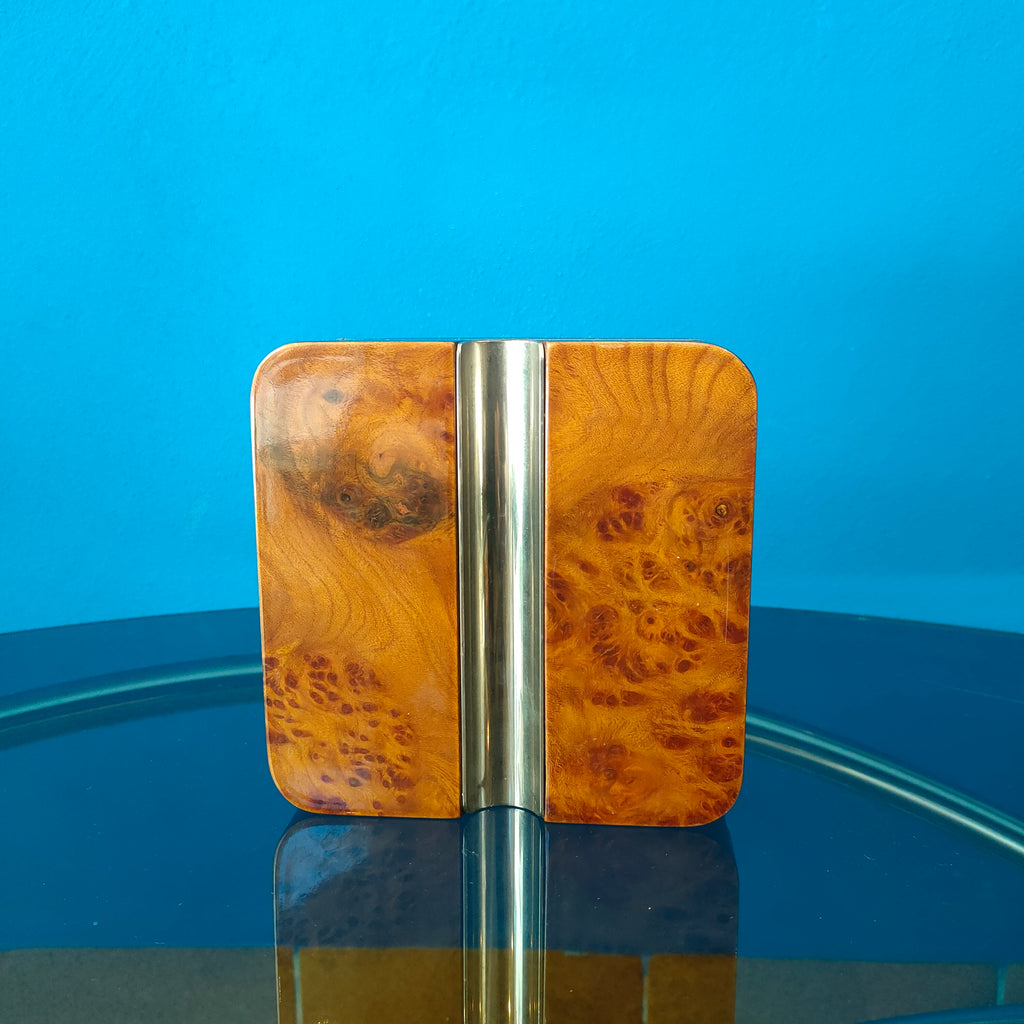 Posacenere per sigari chiusura scorrevole