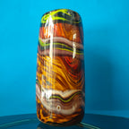 Vaso cilindrico in vetro soffiato