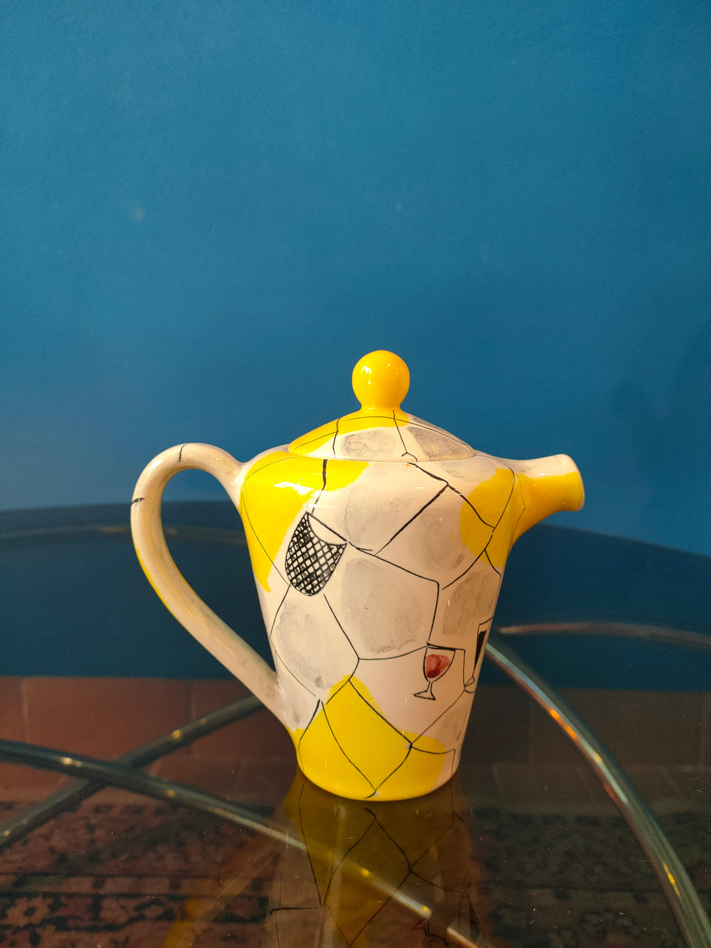 Tazze e accessori di un servizio da tè - Rometti Italy, anni '60