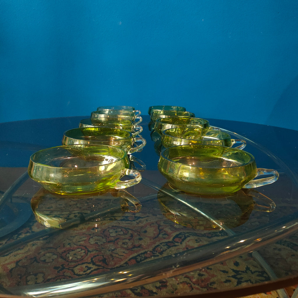 Set per macedonia in vetro