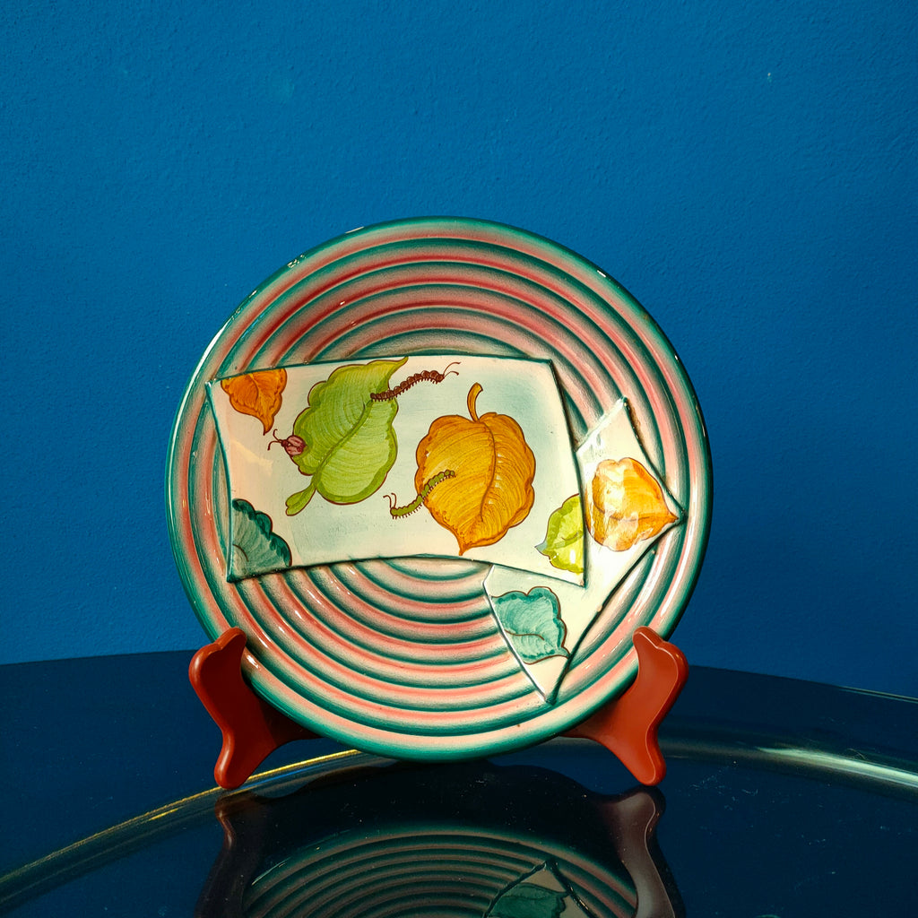 Carraresi e Lucchesi, piatto decorativo - Sesto Fiorentino, 1930s