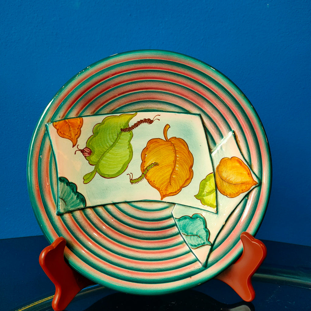 Carraresi e Lucchesi, piatto decorativo - Sesto Fiorentino, 1930s
