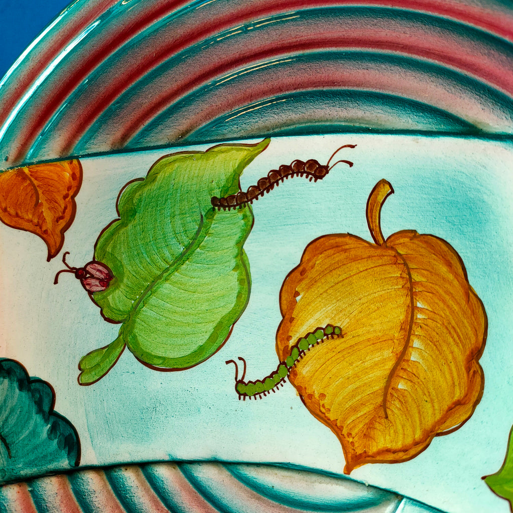 Carraresi e Lucchesi, piatto decorativo - Sesto Fiorentino, 1930s