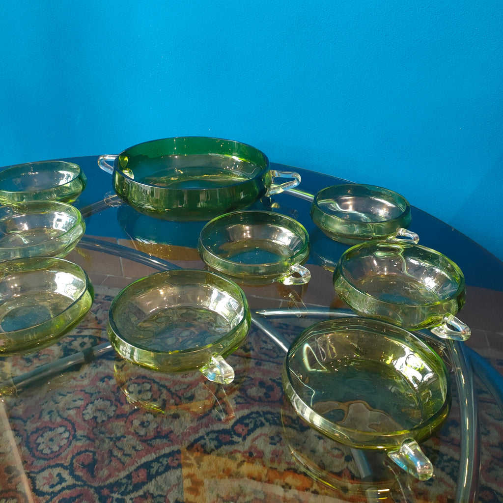 Set per macedonia in vetro