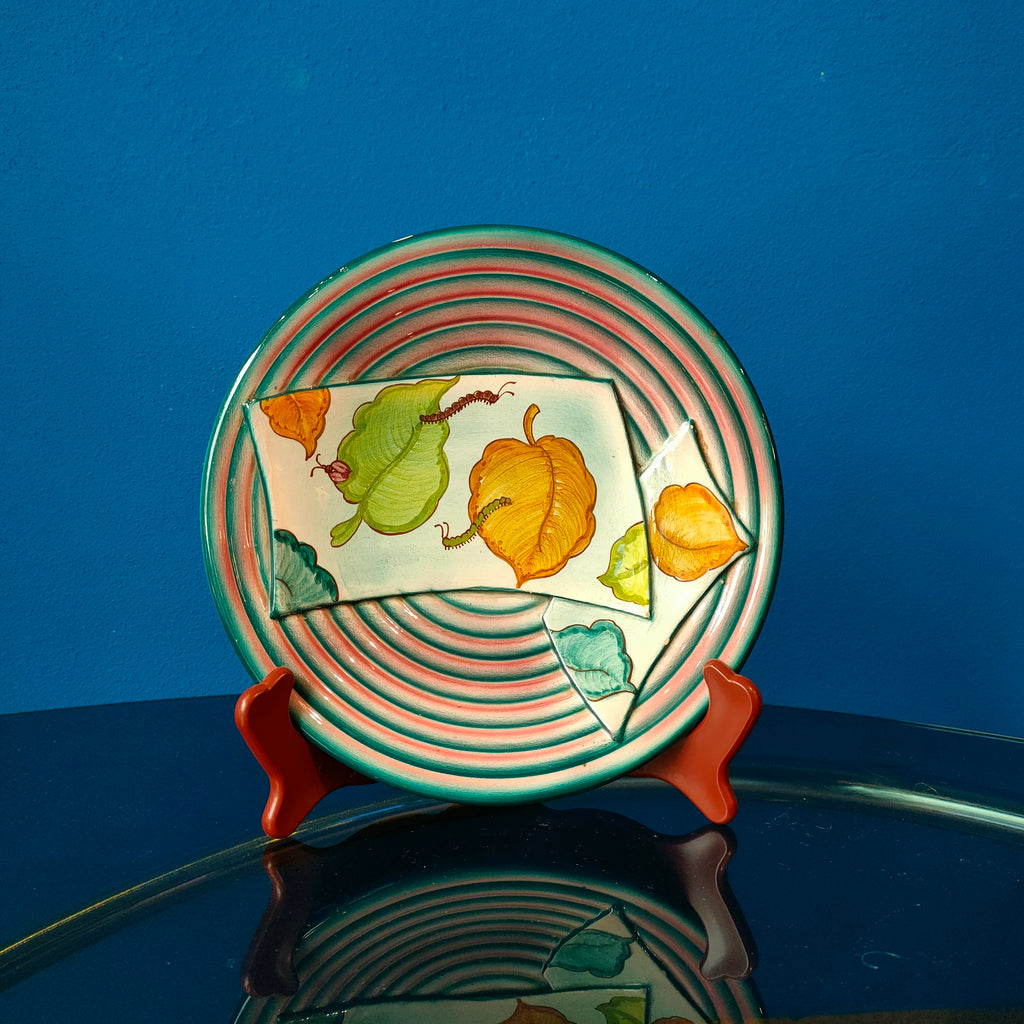 Carraresi e Lucchesi, piatto decorativo - Sesto Fiorentino, 1930s
