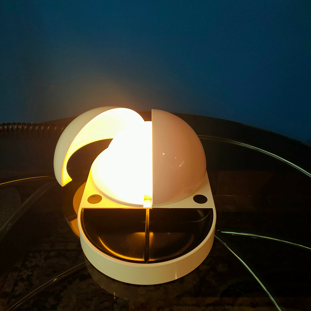 Fontana Arte "Tapira" design G.P.A. Monti, 1974 - Col. Bianco