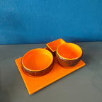 Set per aperitivo in ceramica - 1970s