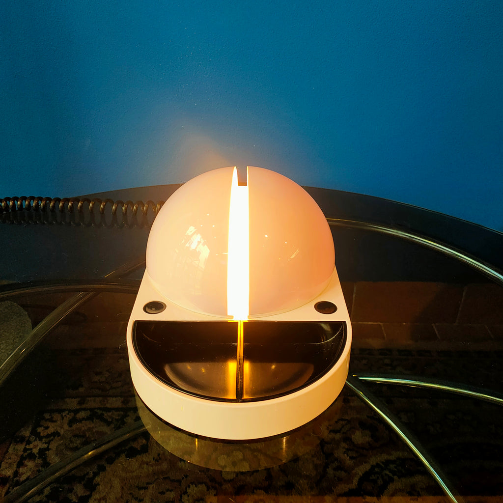 Fontana Arte "Tapira" design G.P.A. Monti, 1974 - Col. Bianco