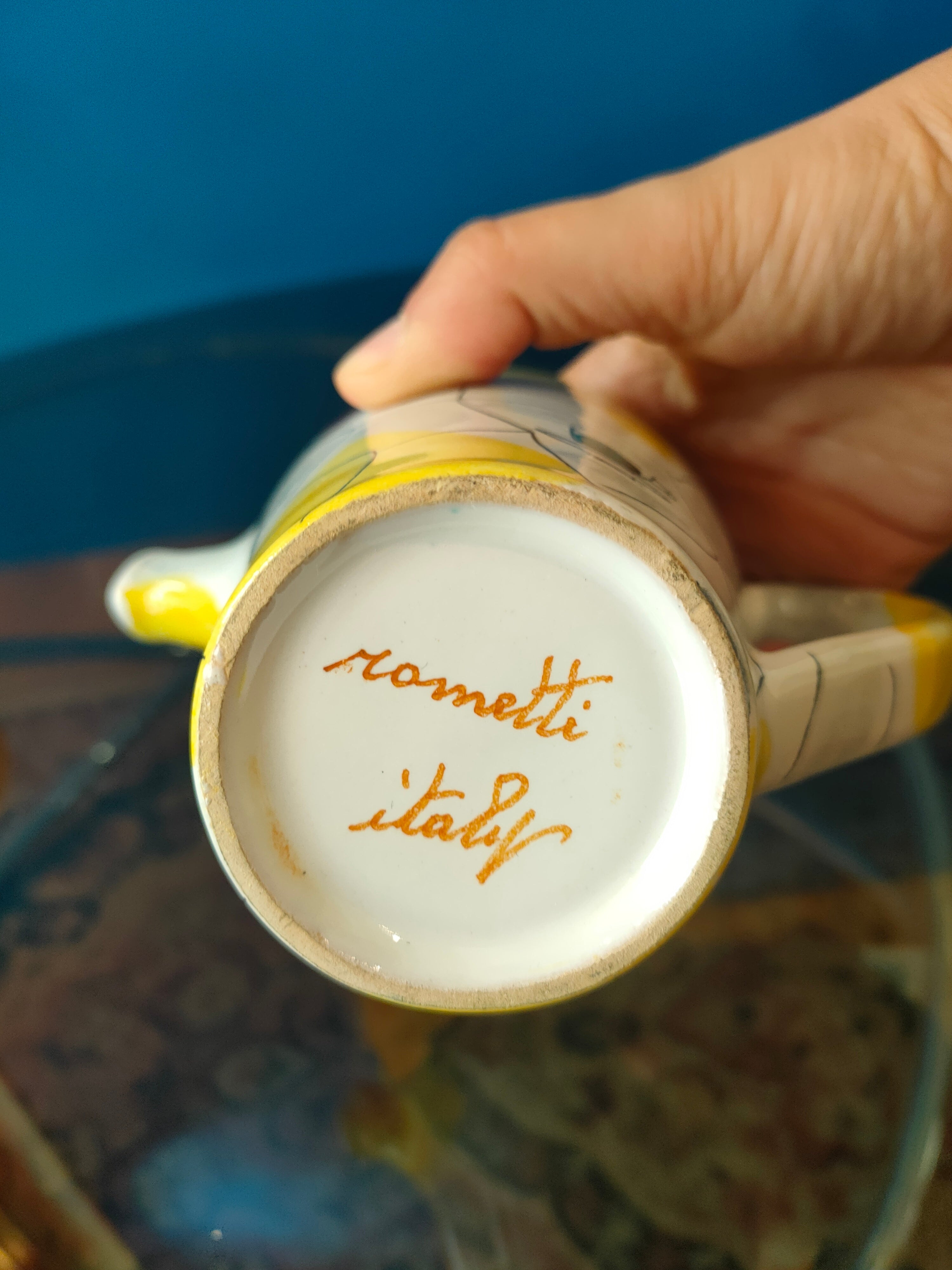 Tazze e accessori di un servizio da tè - Rometti Italy, anni '60