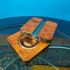 Posacenere per sigari chiusura scorrevole