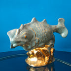 Oggetto decorativo in ceramica "Pesci", 1960s