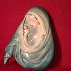 Madonna con bambino in ceramica. Italia, 1940s