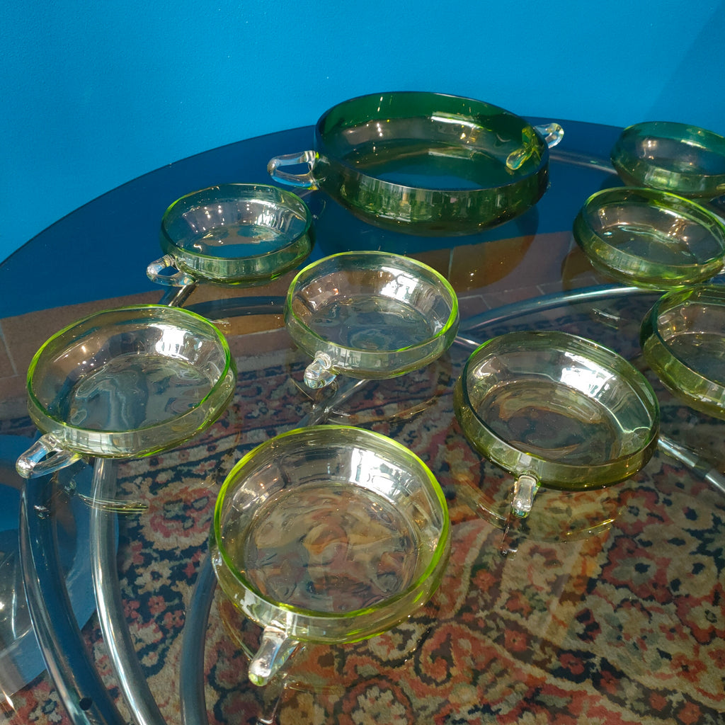 Set per macedonia in vetro