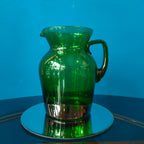 Vetro di Empoli - brocca forma squadrata