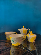 Tazze e accessori di un servizio da tè - Rometti Italy, anni '60