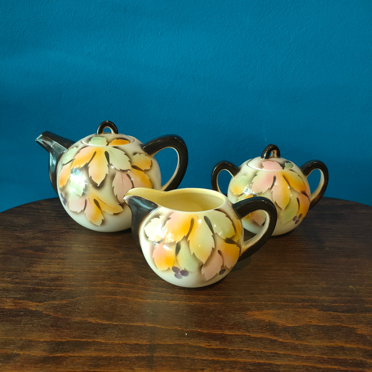 Set tazze da tè e accessori, La Colonnata, Sesto Fiorentino, 1930s