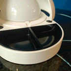 Fontana Arte "Tapira" design G.P.A. Monti, 1974 - Col. Bianco