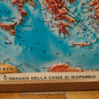 Europa Fisica in rilievo - Italia, 1964