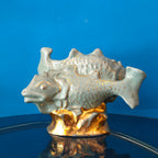 Oggetto decorativo in ceramica "Pesci", 1960s