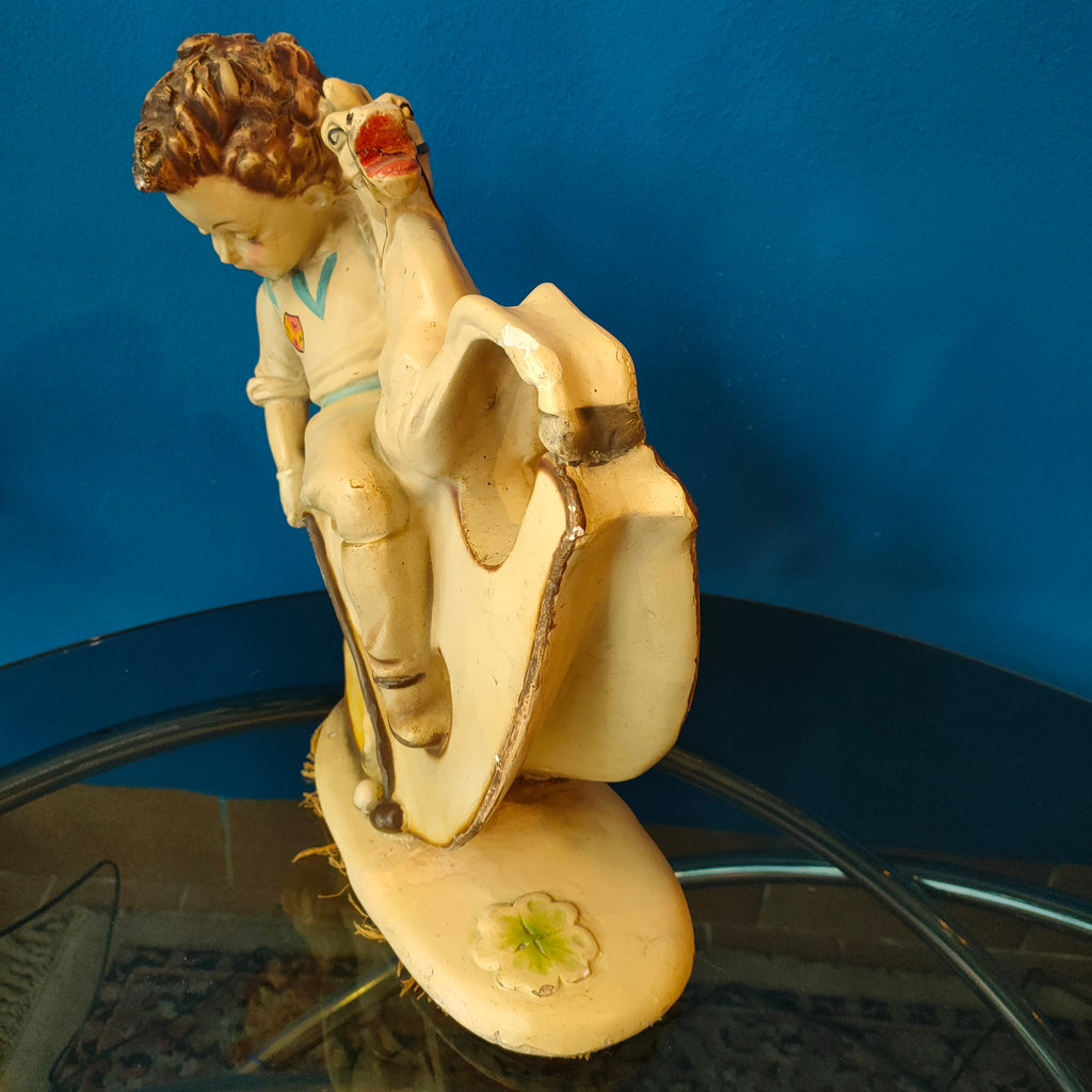 Scultura in gesso - Bagni di Lucca, anni '40