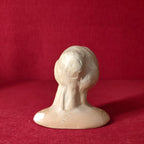 Testina in gesso decorata a mano, 1920s