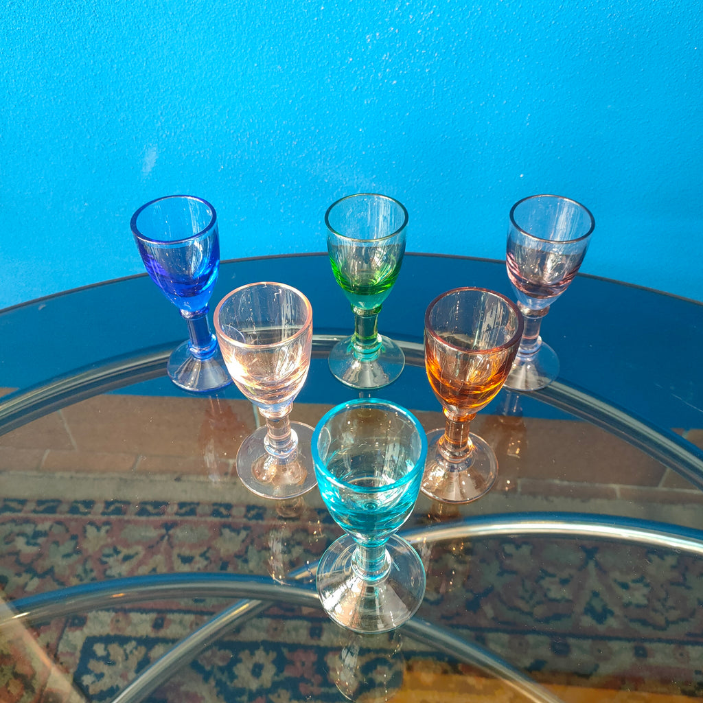 Piccoli bicchieri liquore "Arlecchino"