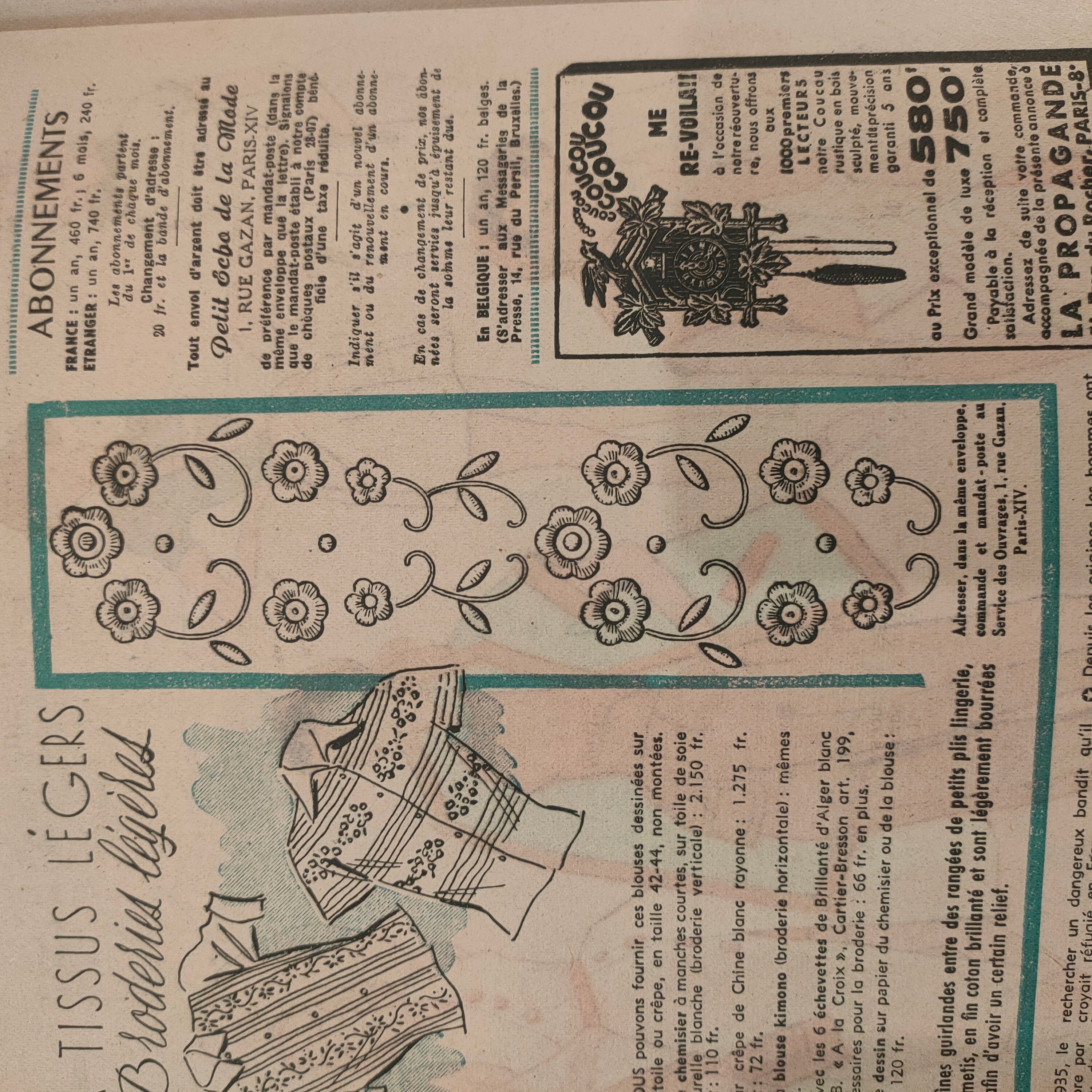 Le Petit Echo de la Mode, nn. 22-31 1949