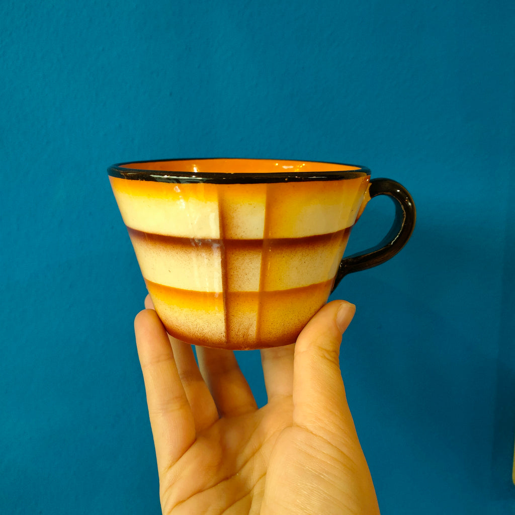 Servizio da tè, manifattura italiana stile Galvani, anni '40