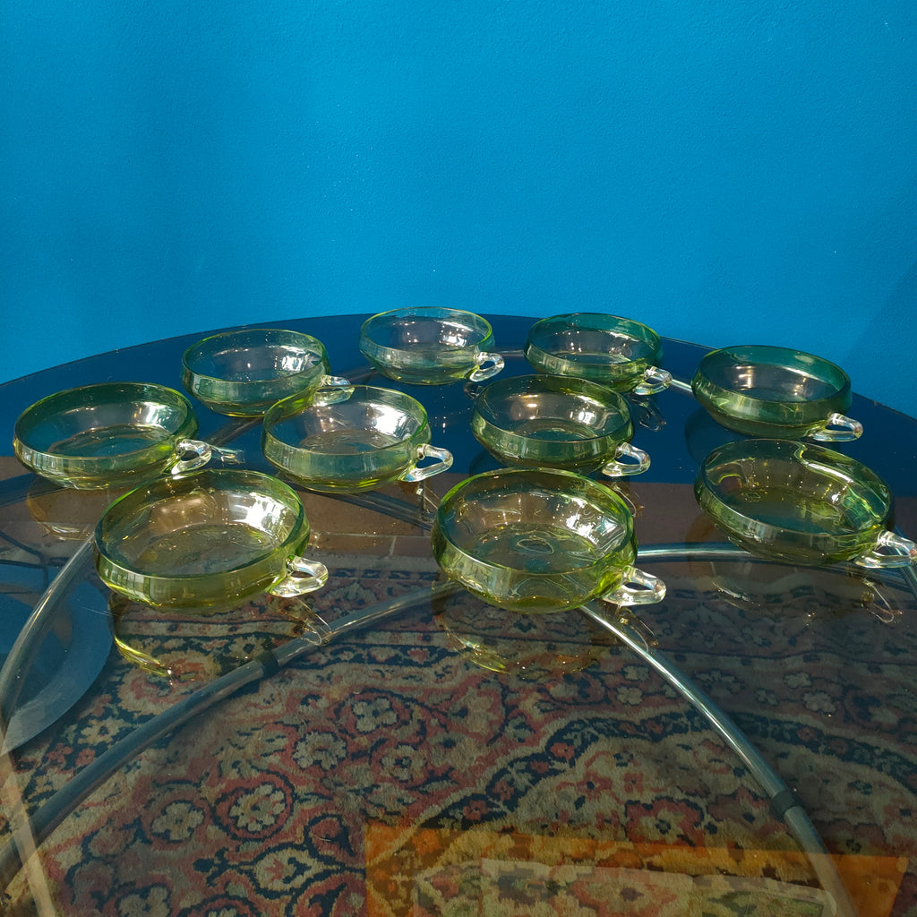 Set per macedonia in vetro