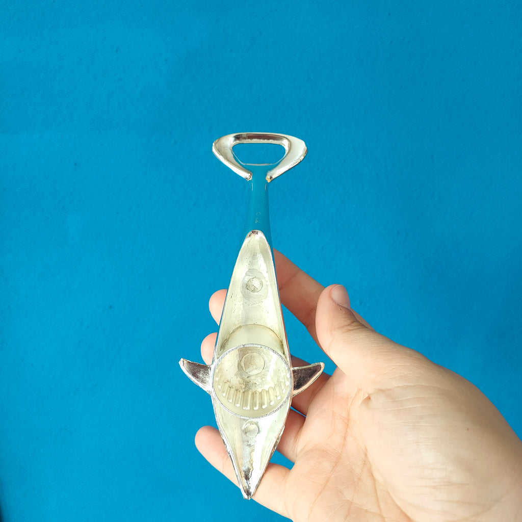 "Delfino", apribottiglie in metallo
