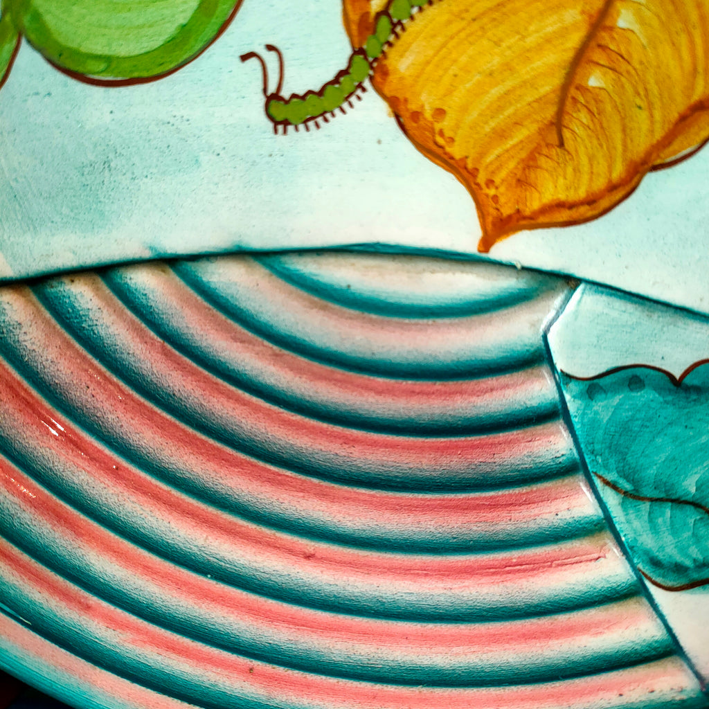 Carraresi e Lucchesi, piatto decorativo - Sesto Fiorentino, 1930s