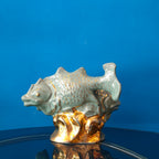 Oggetto decorativo in ceramica "Pesci", 1960s
