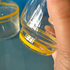 Caraffa da comodino con bicchiere