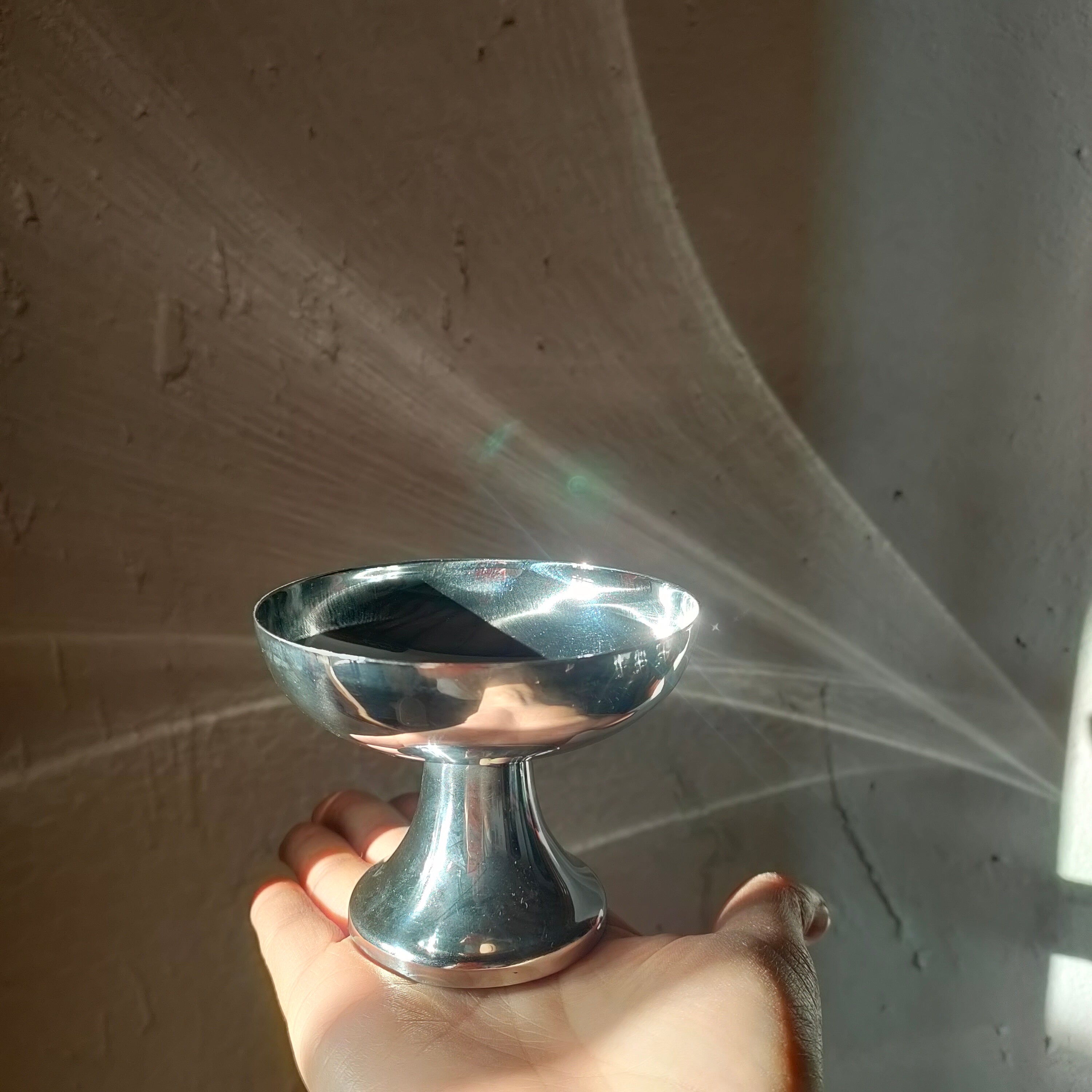 Coppette e cucchiaini per gelato, acciaio inox - Motta