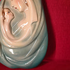 Madonna con bambino in ceramica. Italia, 1940s