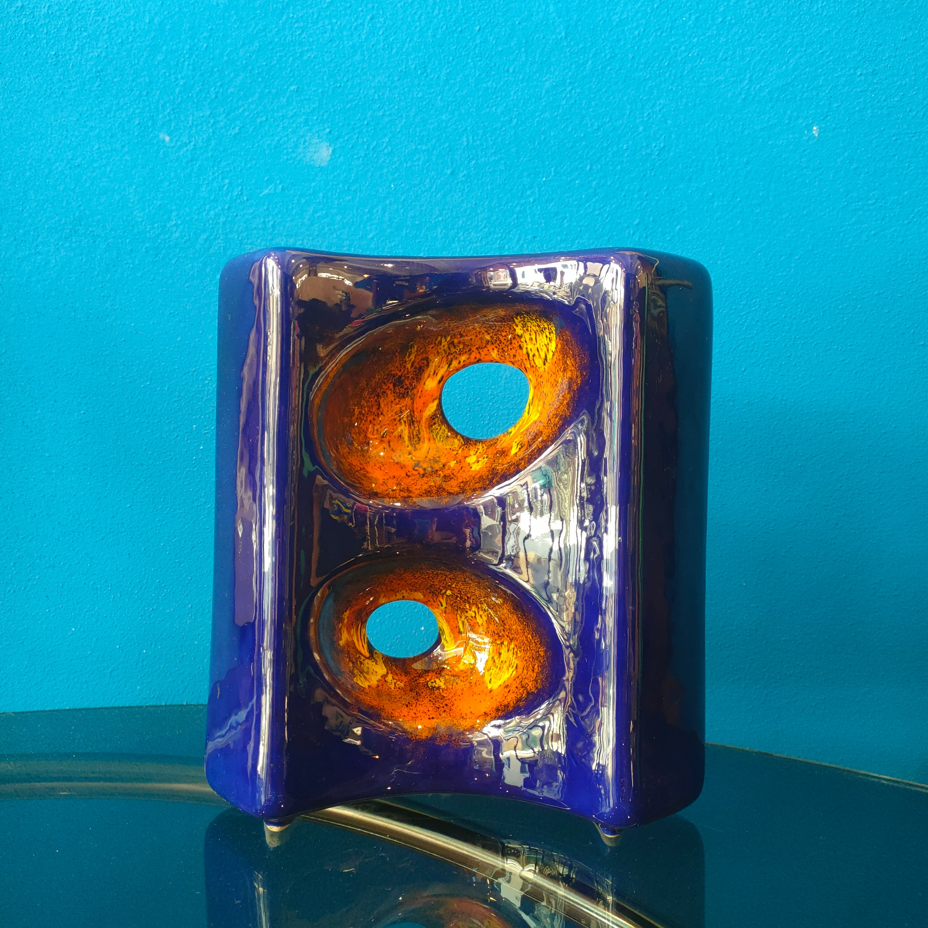Roberto Rigon per Ceramiche Bertoncello, vaso - 1970s